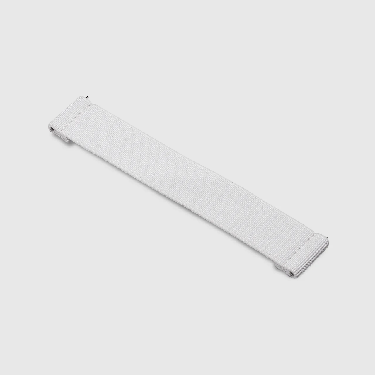 20mm Lug Width Elastic Strap - Arctic White