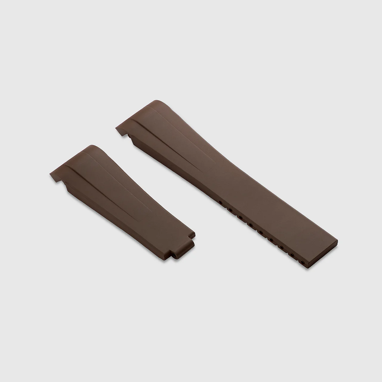 FKM Rubber Strap for Rolex Explorer II - Mocha