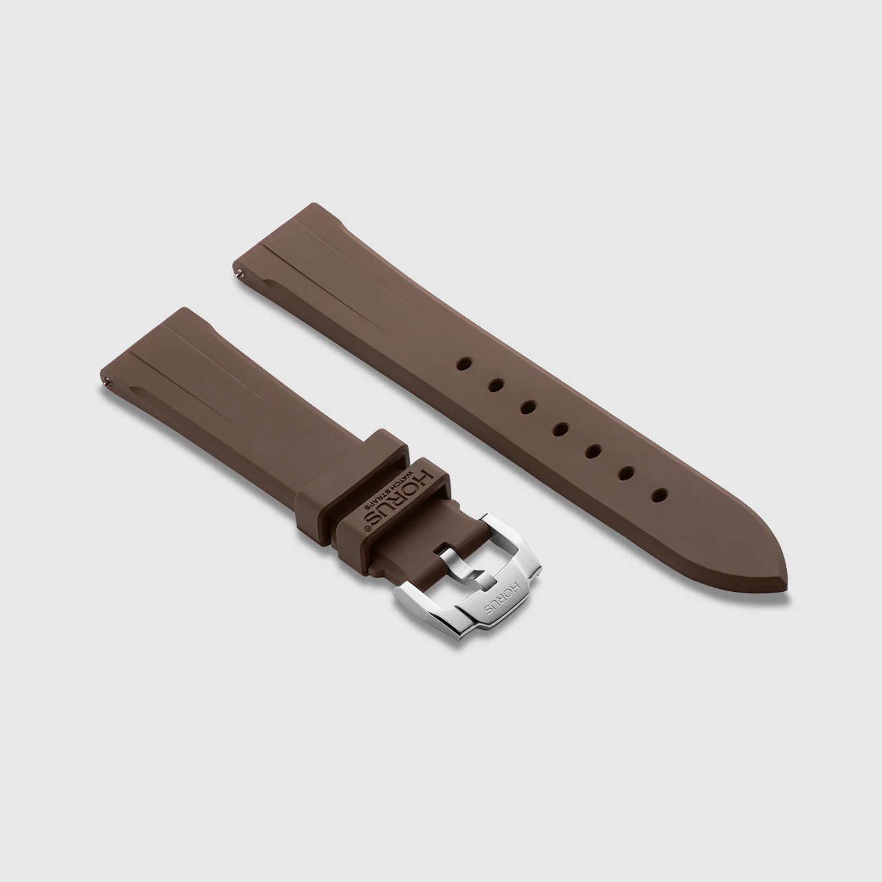 FKM Rubber Strap for Tudor Pelagos - Mocha - Image 2