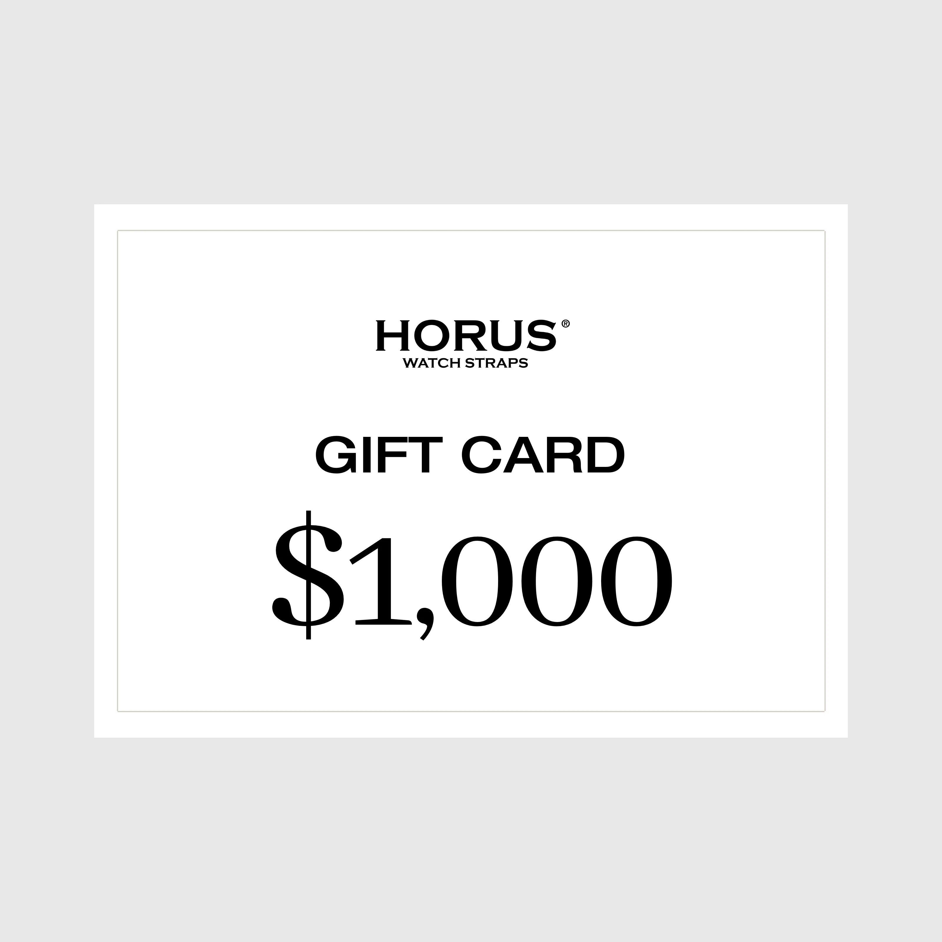 HORUS GIFT CARD - Image 8