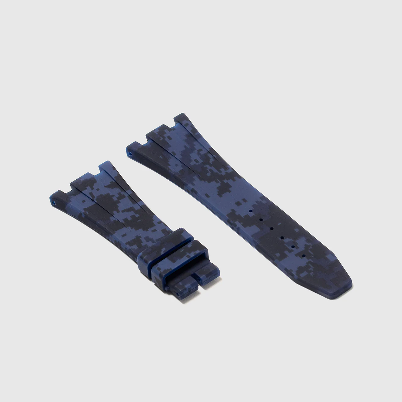 Rubber Strap for Audemars Piguet 42mm Royal Oak Offshore (Deployant Clasp) - Ocean Digi Camo - Image 2