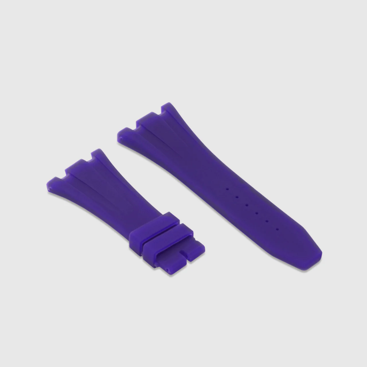 Rubber Strap for Audemars Piguet 42mm Royal Oak Offshore (Deployant Clasp) - Royal Purple - Image 2