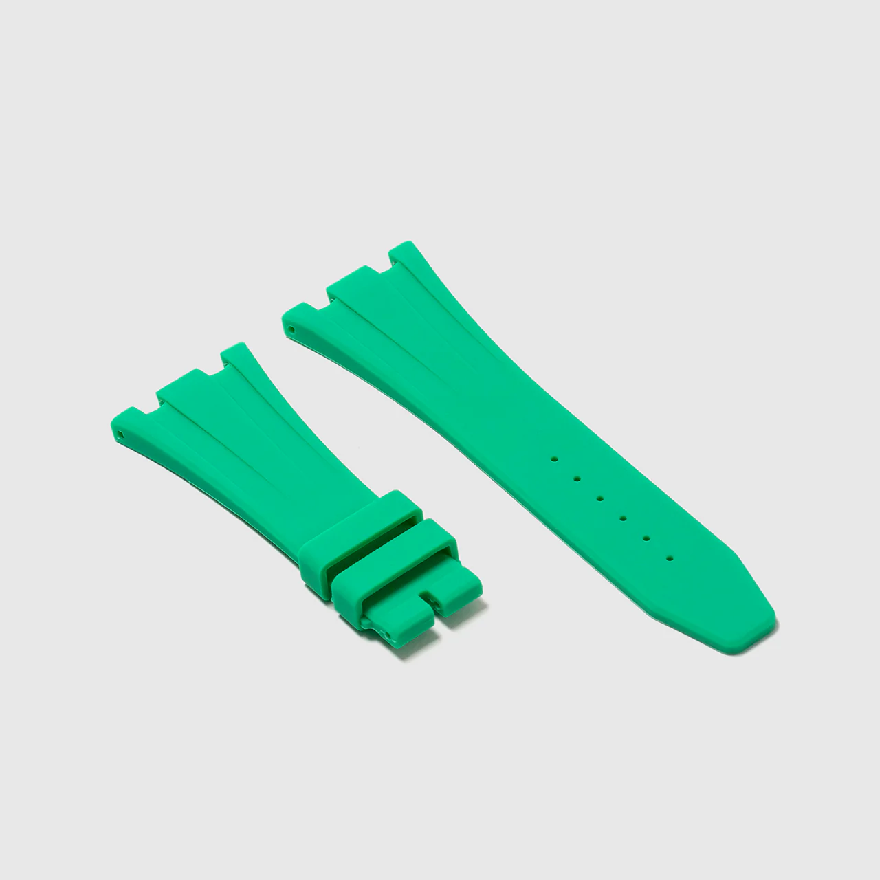 Rubber Strap for Audemars Piguet 42mm Royal Oak Offshore (Deployant Clasp) - Shamrock Green - Image 2