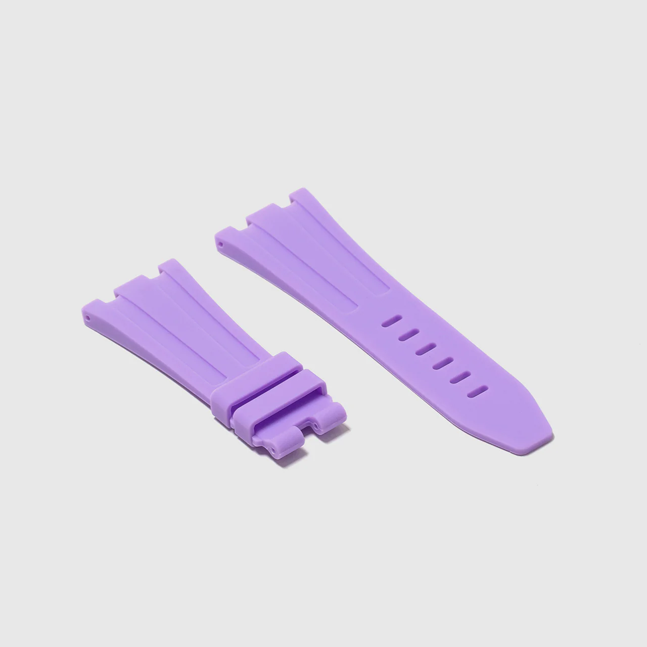 Rubber Strap for Audemars Piguet 42mm Royal Oak Offshore (Tang Buckle) - Lavender Purple - Image 2