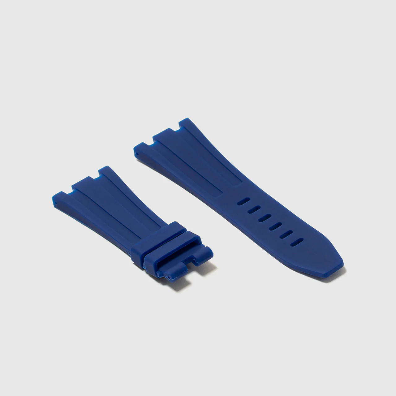Rubber Strap for Audemars Piguet 42mm Royal Oak Offshore (Tang Buckle) - Navy Blue - Image 2