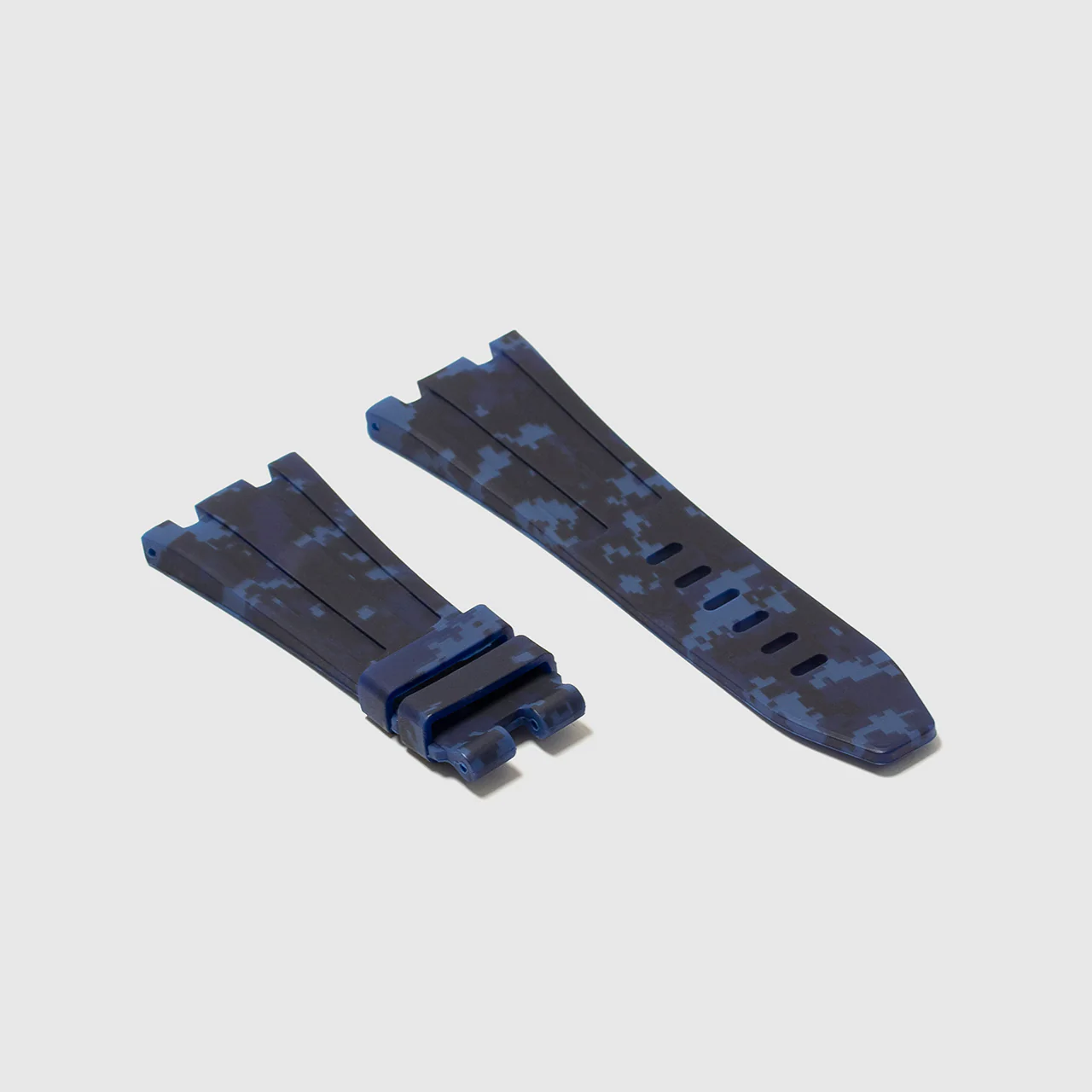 Rubber Strap for Audemars Piguet 42mm Royal Oak Offshore (Tang Buckle) - Ocean Digi Camo - Image 2