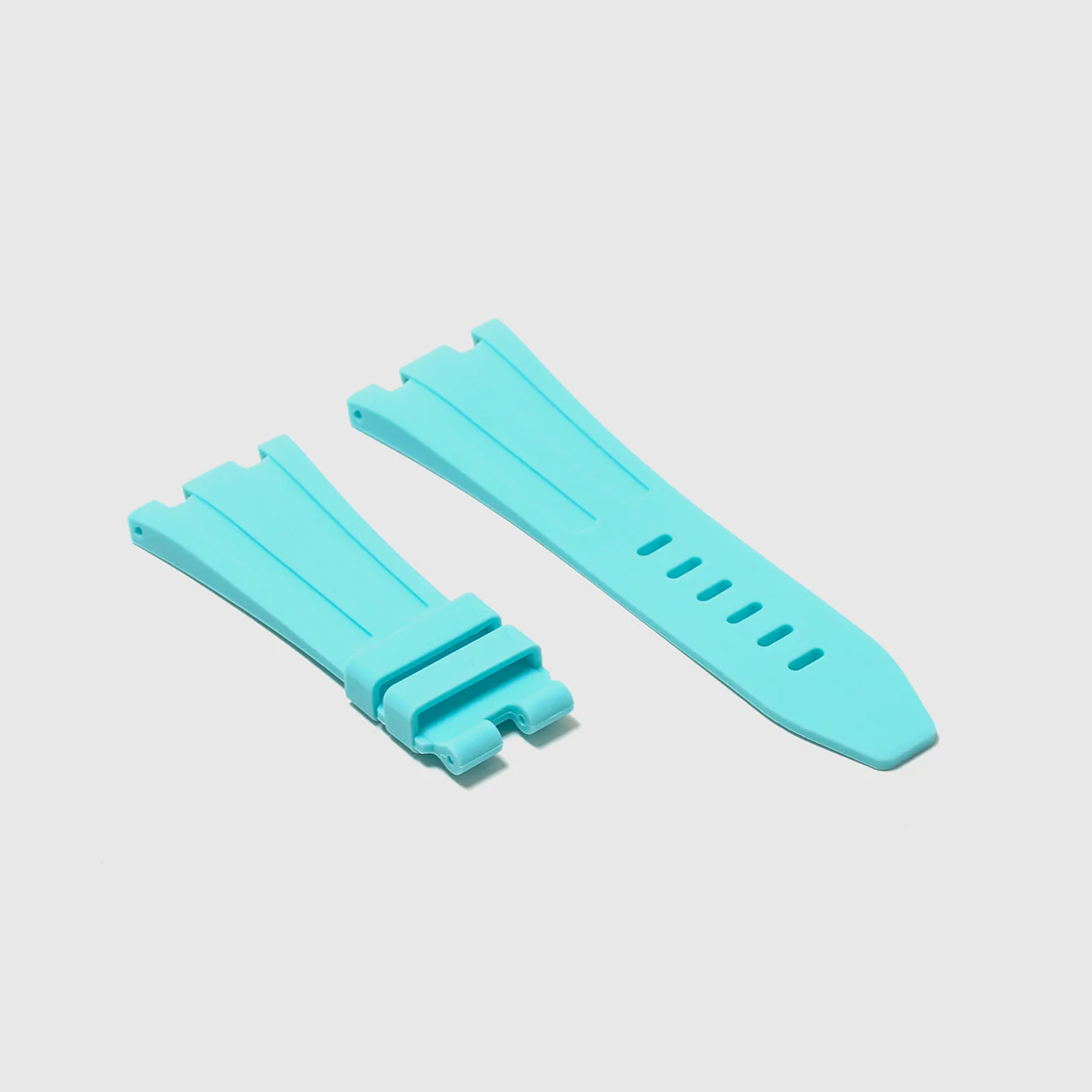 Rubber Strap for Audemars Piguet 42mm Royal Oak Offshore (Tang Buckle) - Seafoam Blue - Image 2
