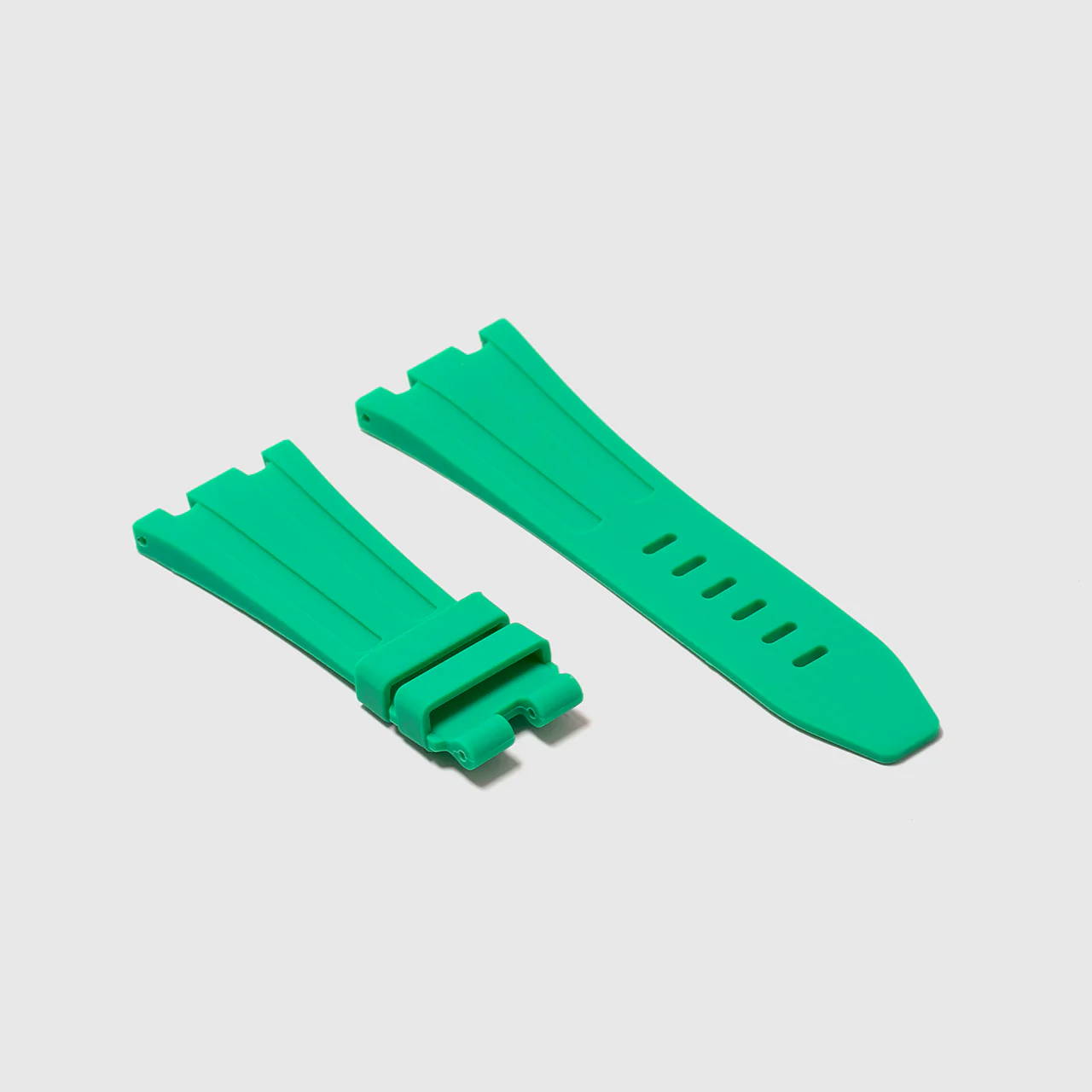 Rubber Strap for Audemars Piguet 42mm Royal Oak Offshore (Tang Buckle) - Shamrock Green - Image 2