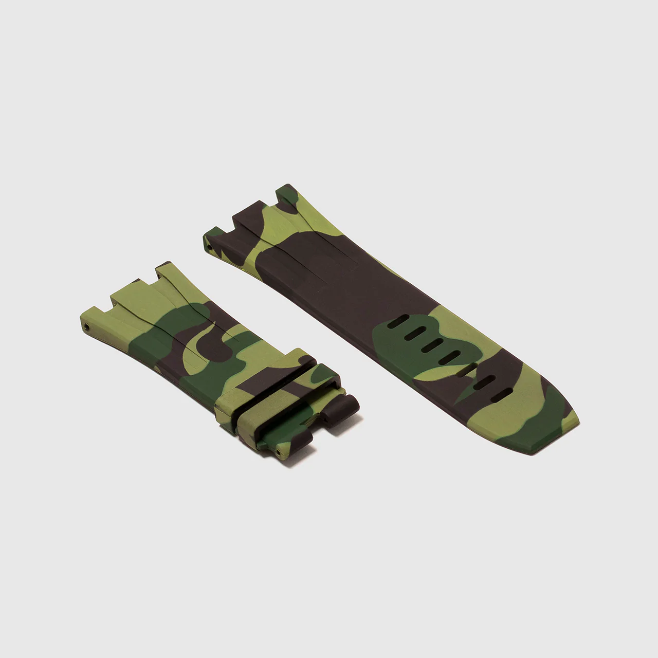 Rubber Strap for Audemars Piguet Royal Oak Offshore (44mm) - Green Camo - Image 2