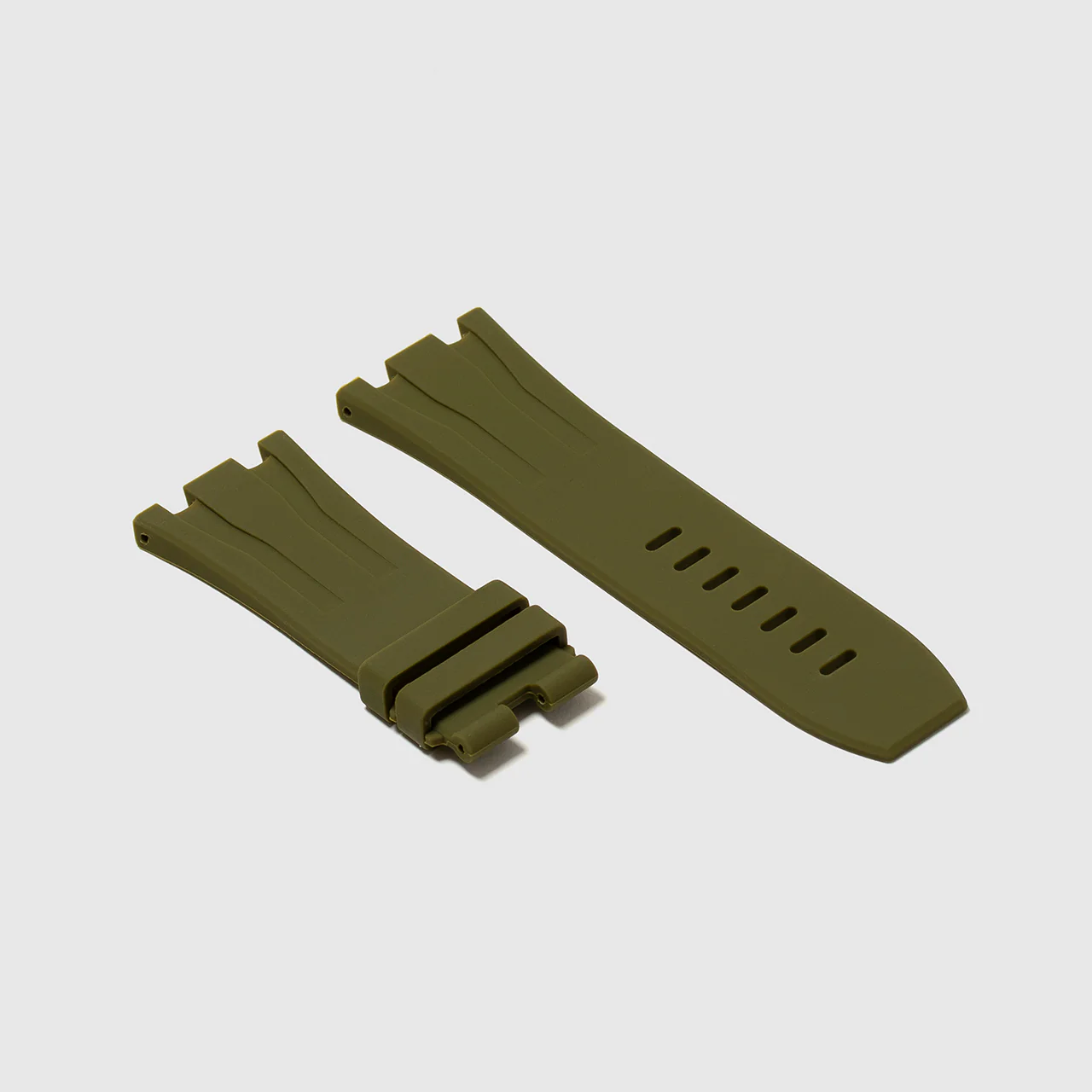 Rubber Strap for Audemars Piguet Royal Oak Offshore (44mm) - Olive Green - Image 2