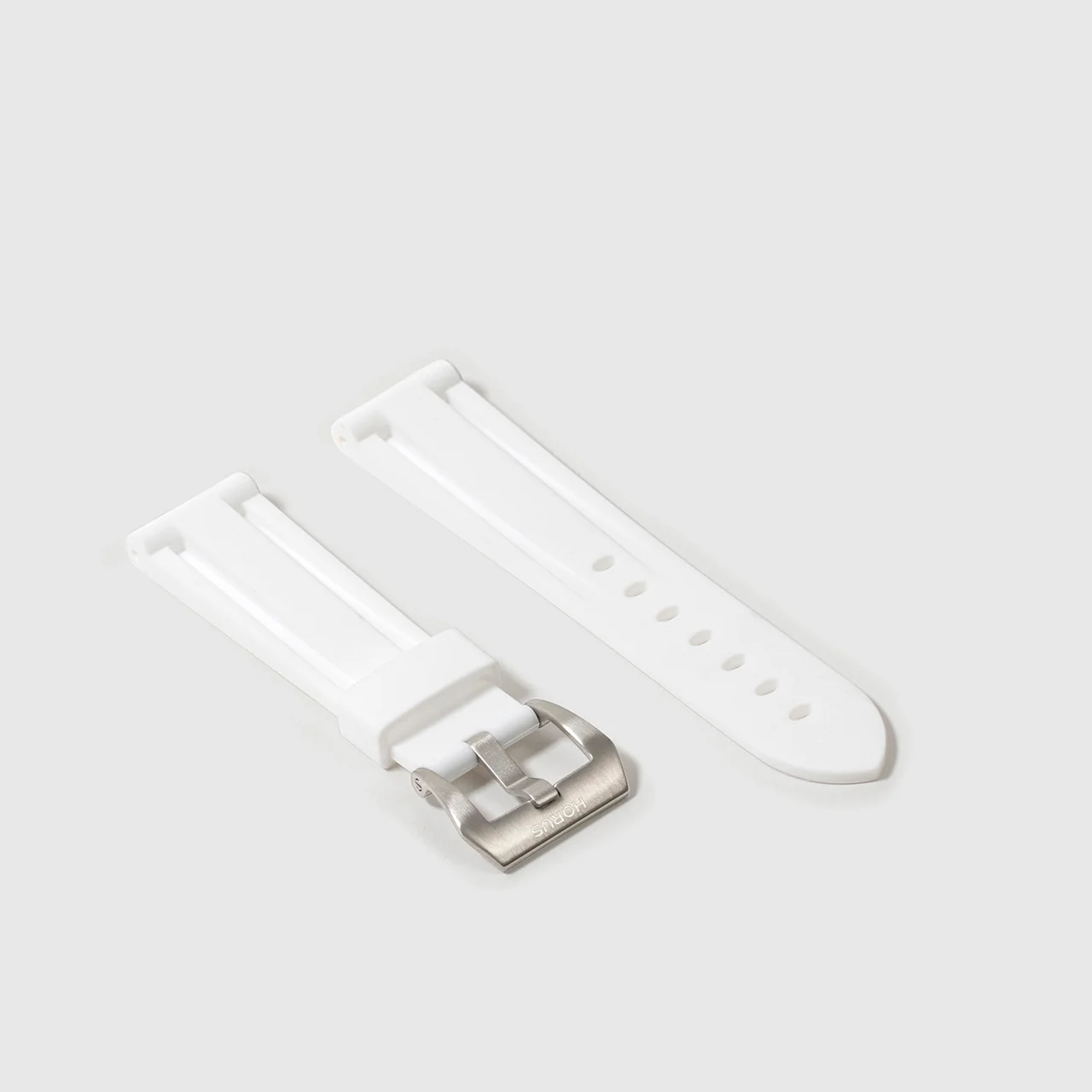 Rubber Strap for Blancpain x Swatch Fifty Fathoms - Arctic White - Image 2