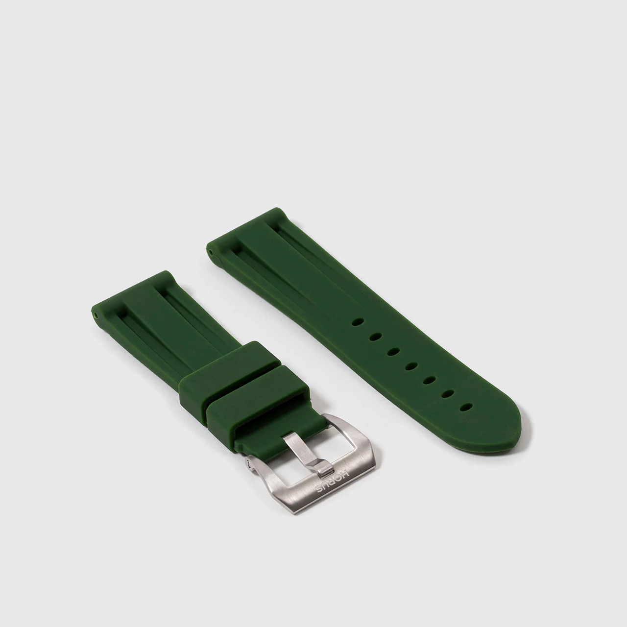 Rubber Strap for Panerai Luminor - Forest Green - Image 3