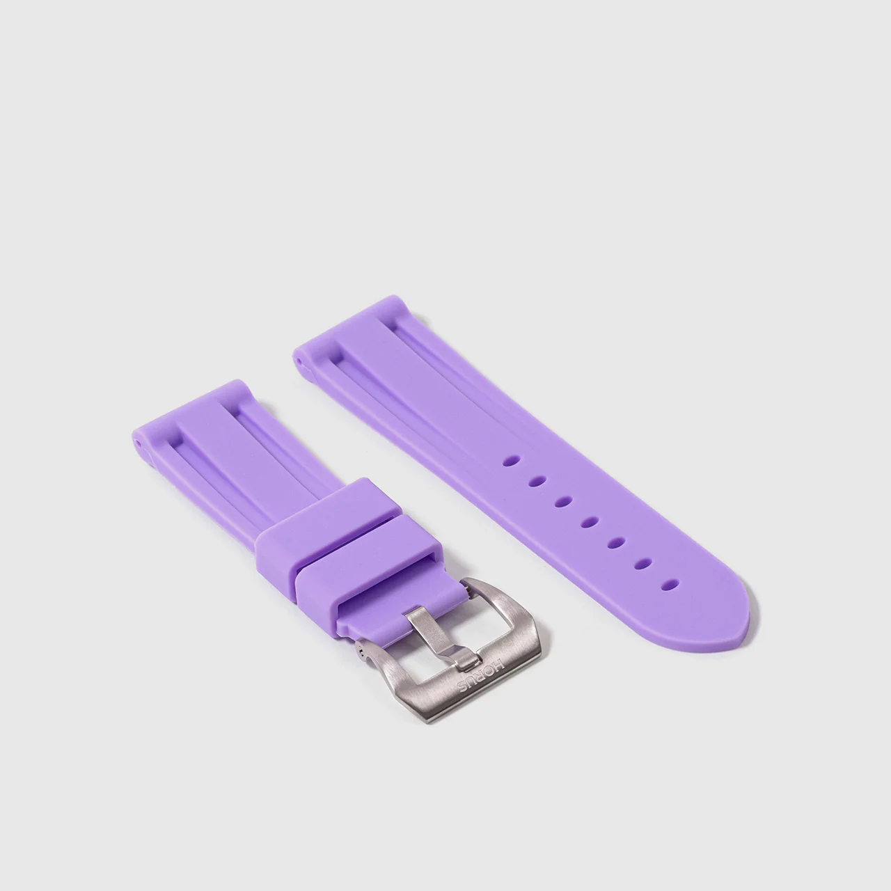 Rubber Strap for Panerai Luminor - Lavender Purple - Image 3