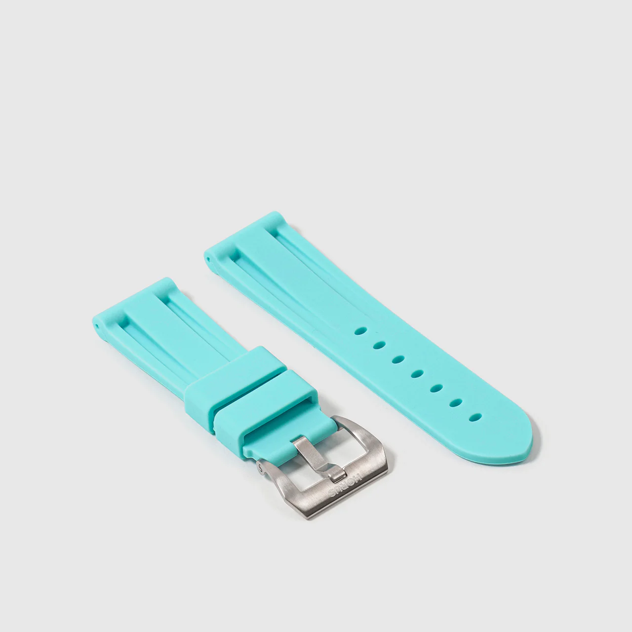 Rubber Strap for Panerai Submersible - Seafoam Blue - Image 2