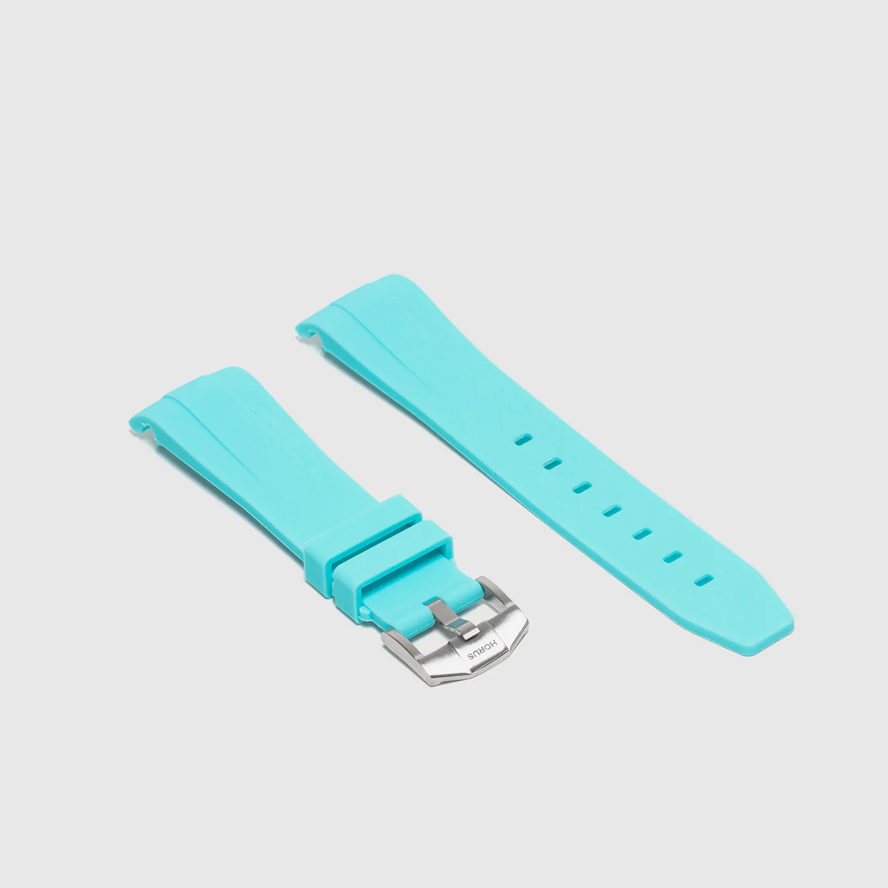 Rubber Strap for Rolex Datejust II - Seafoam Blue