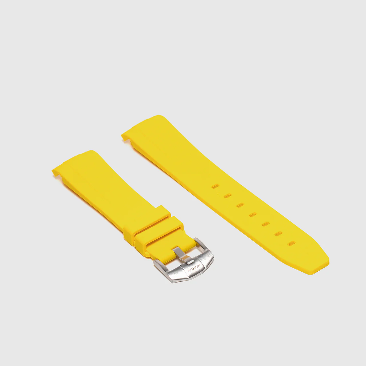 Rubber Strap for Rolex Daytona on Bracelet - Sunshine Yellow