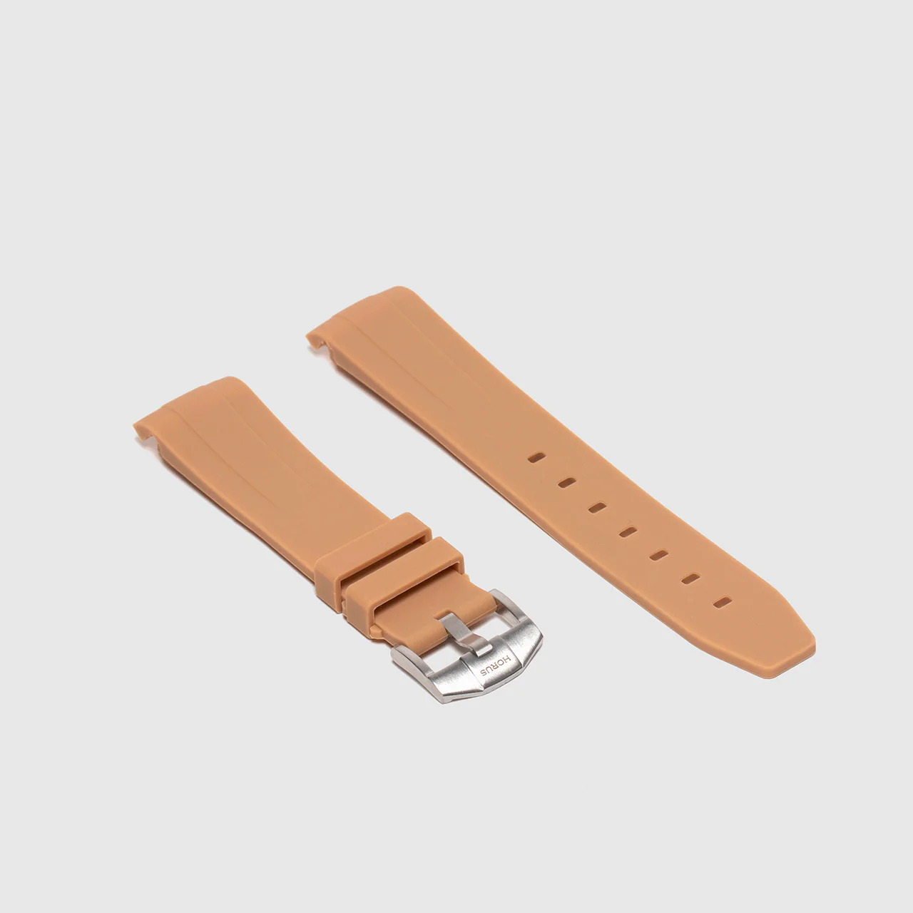 Rubber Strap for Rolex Explorer II - Desert Sand