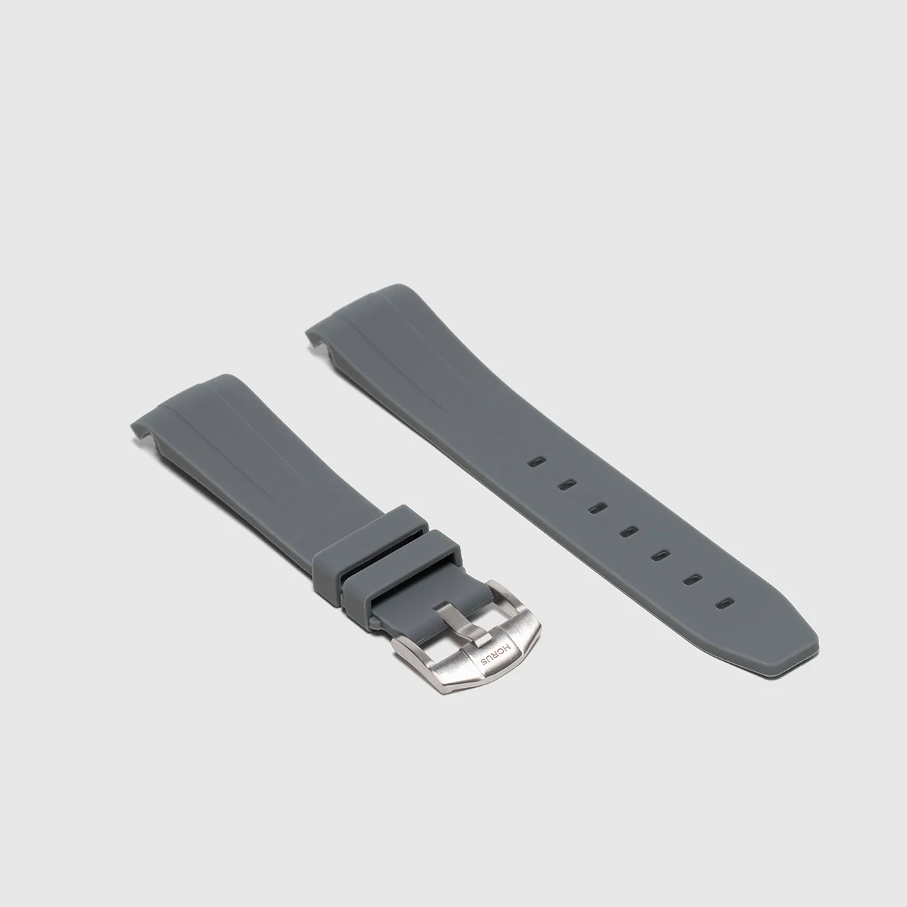 Rubber Strap for Rolex Explorer II - Graphite Grey