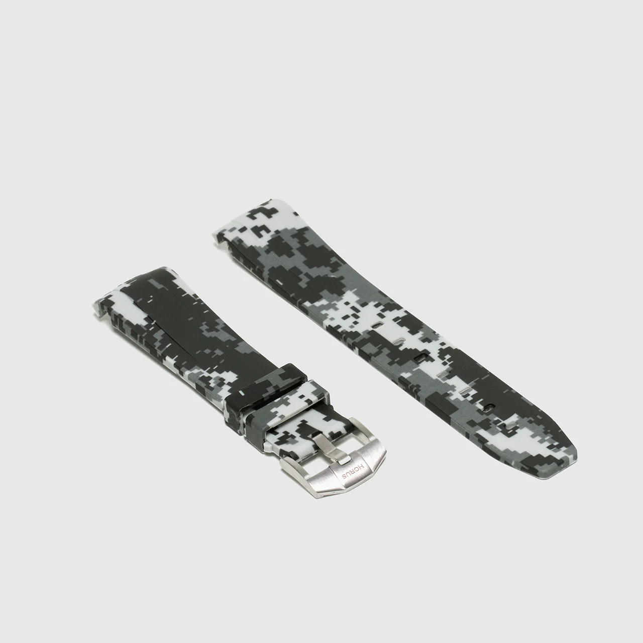Rubber Strap for Rolex Oyster Perpetual - Snow Camo