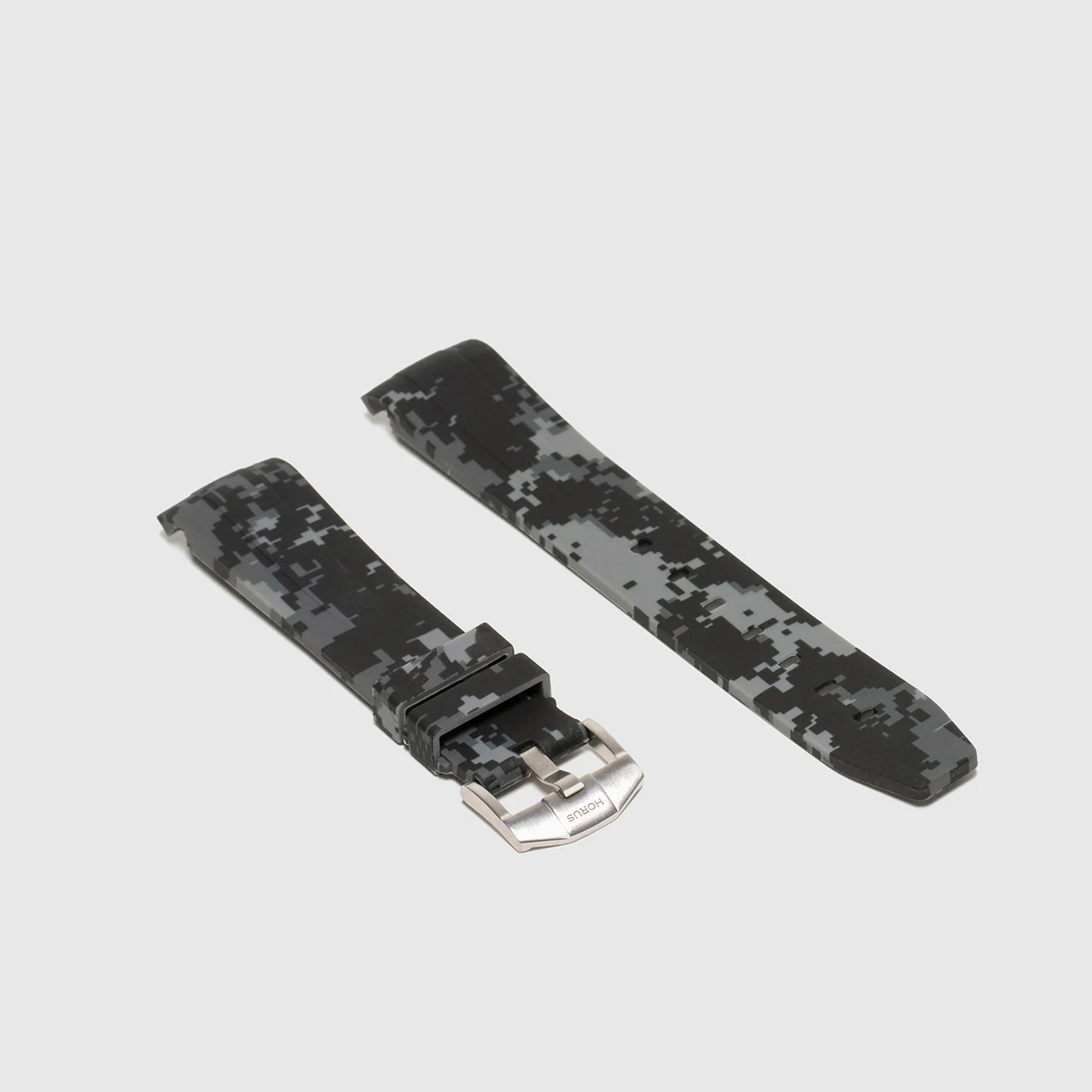 Rubber Strap for Rolex Submariner - Graphite Digi Camo