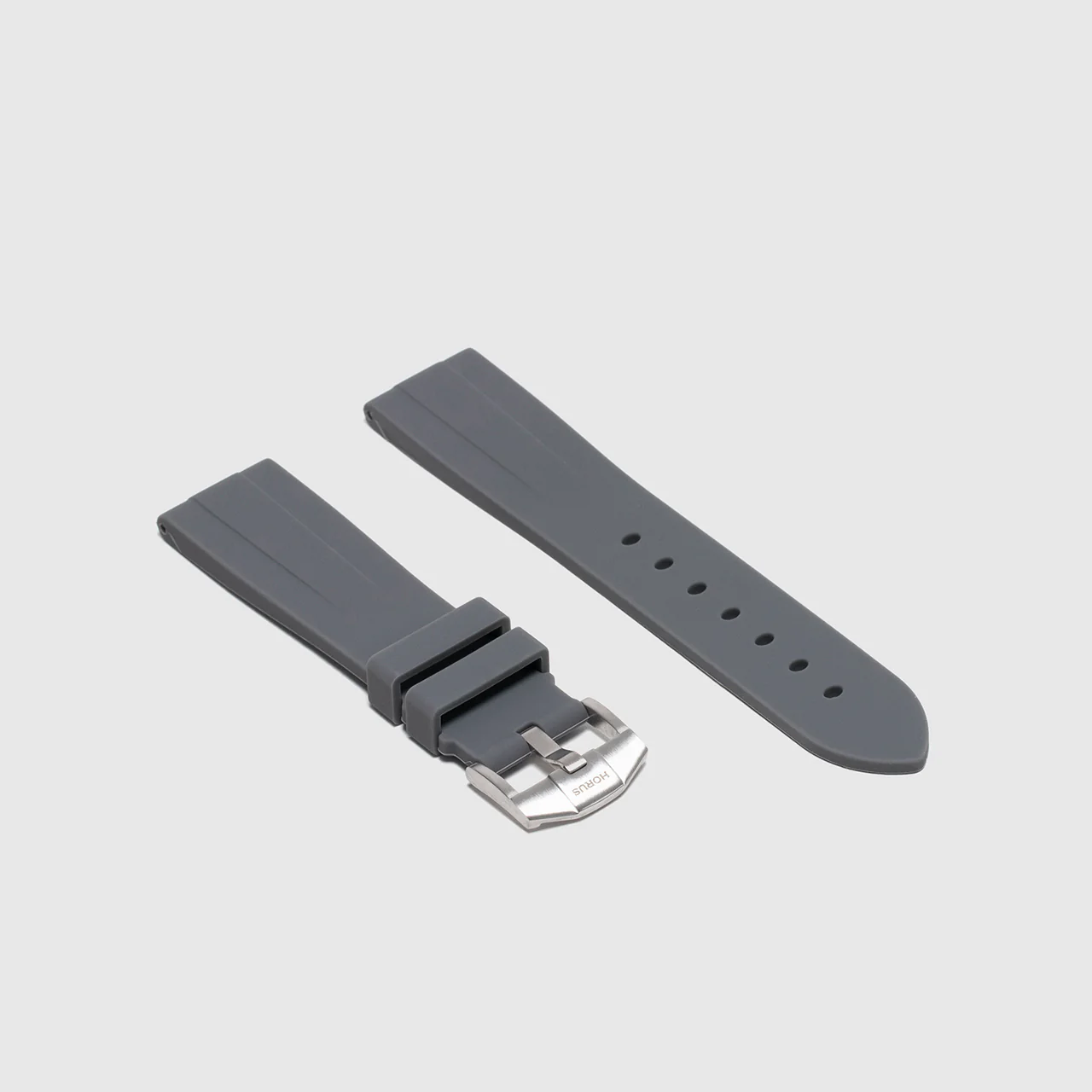 Rubber Strap for Rolex Yacht-Master on Oysterflex® - Graphite Grey