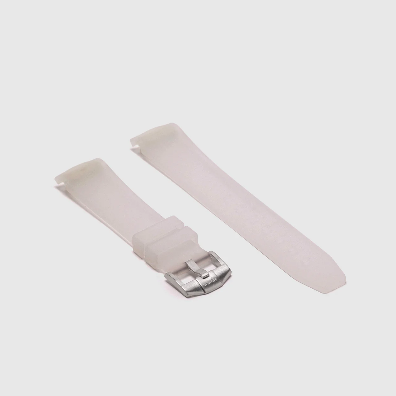 Rubber Strap for Swatch x Omega Moonswatch - Translucent Glacier Ice - Image 2