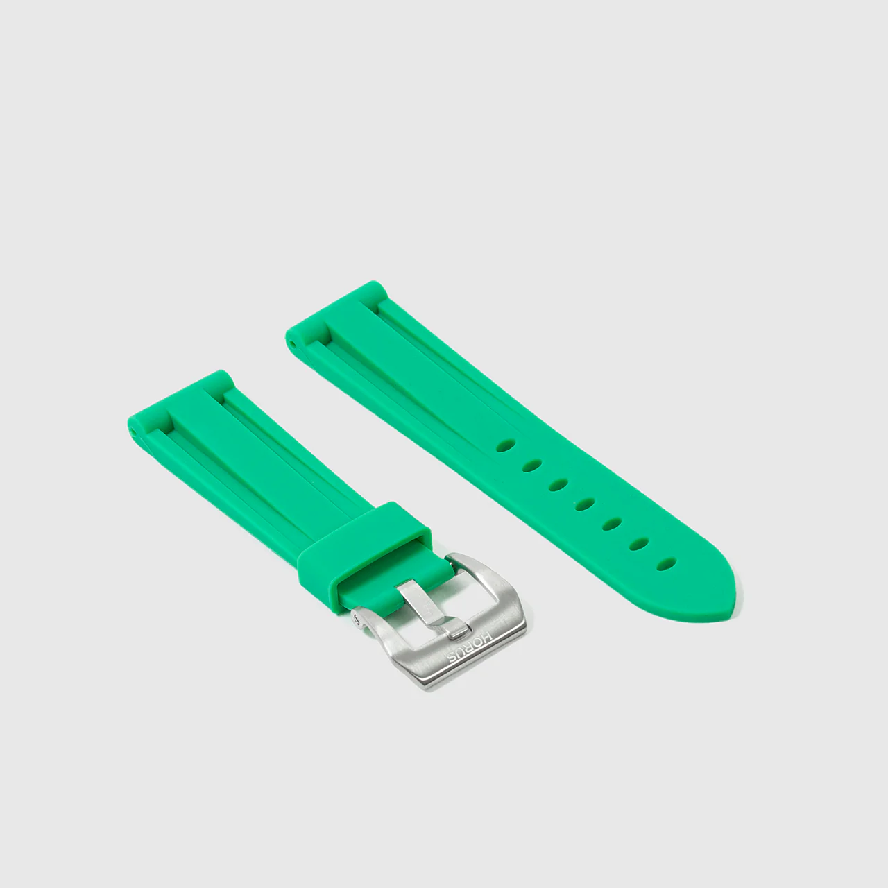 Rubber Strap for Tag Heuer Monaco - Shamrock Green