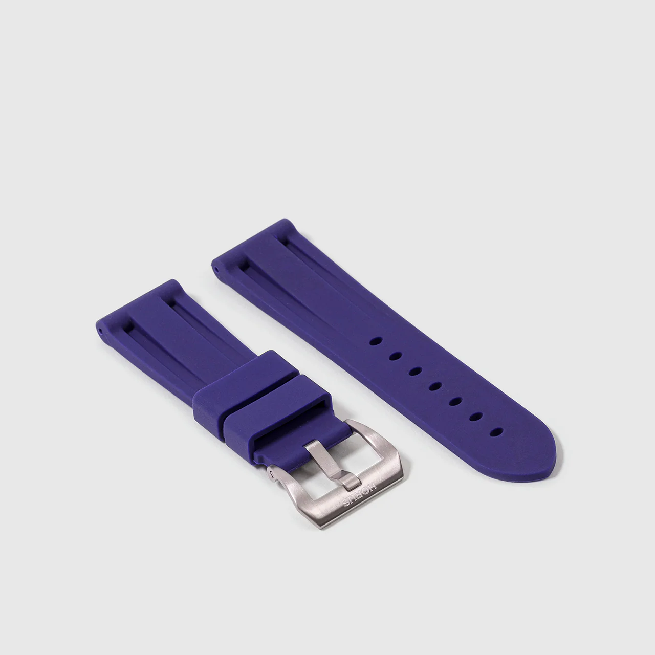 Rubber Strap for Tudor Fastrider Black Shield - Royal Purple